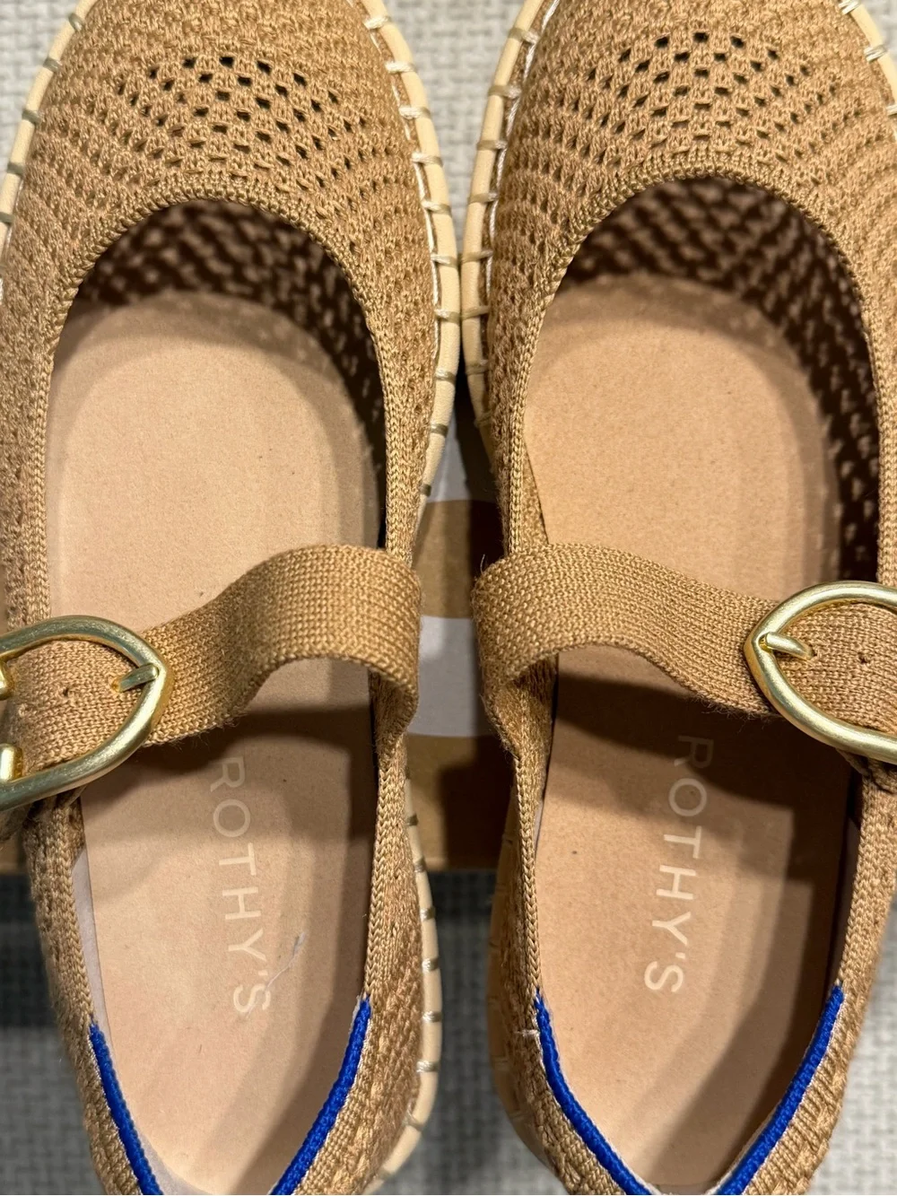 New with box Rothy’s Mary Jane Espadrille